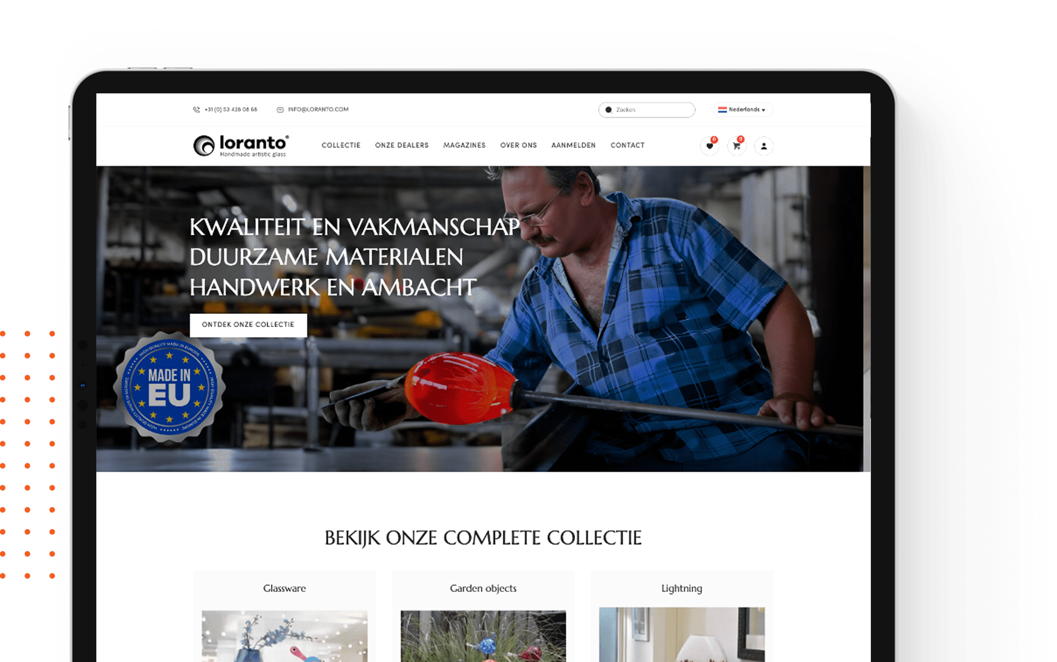 Home portfolio Loranto-min